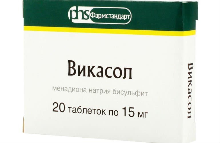 Викасол Викасол — это синтетический аналог витамина К.