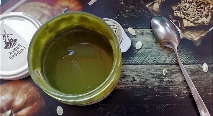 Тыквенный урбеч для укрепления костной ткани.