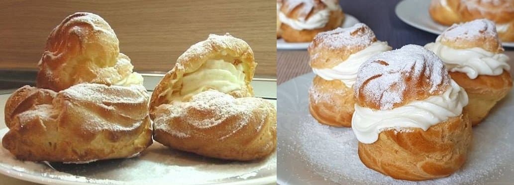 Воздушное пирожное вецрига.