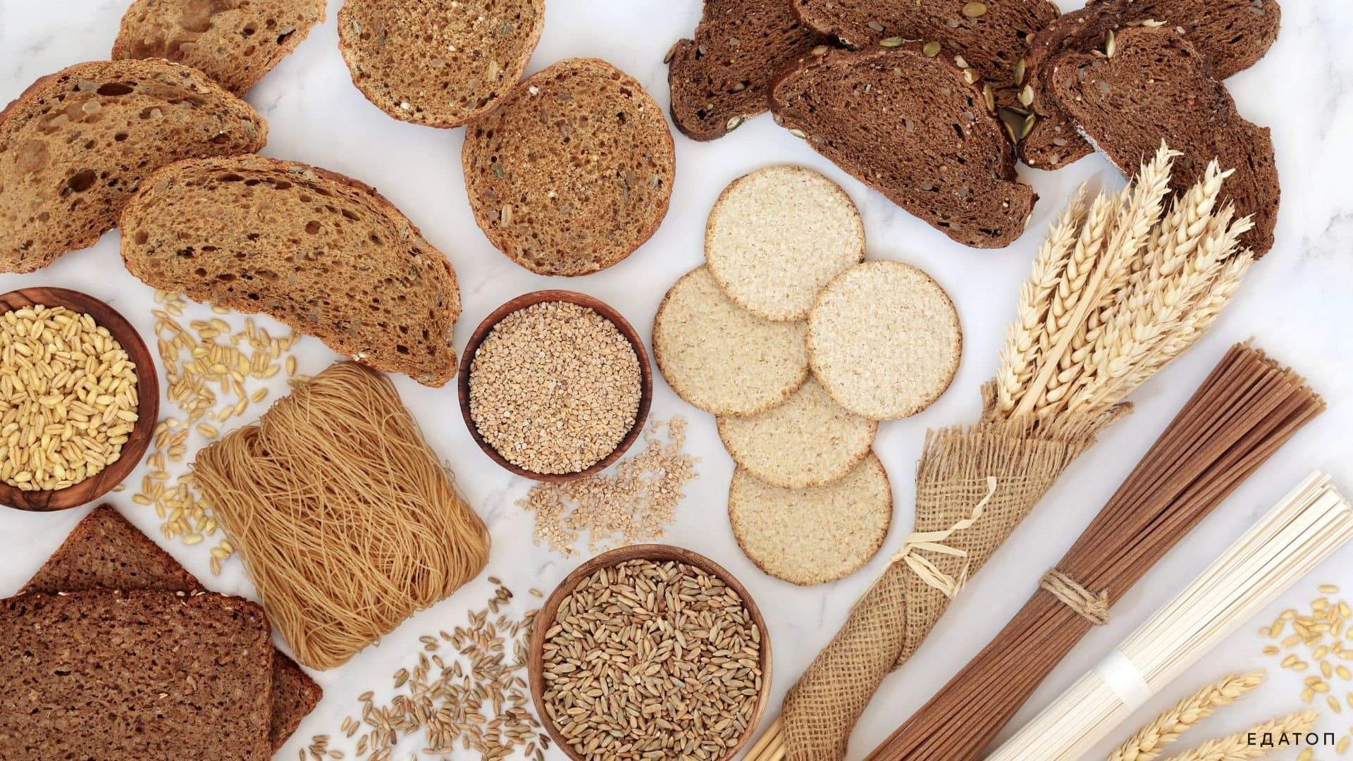 Продукты с высоким гликемическим индексом.