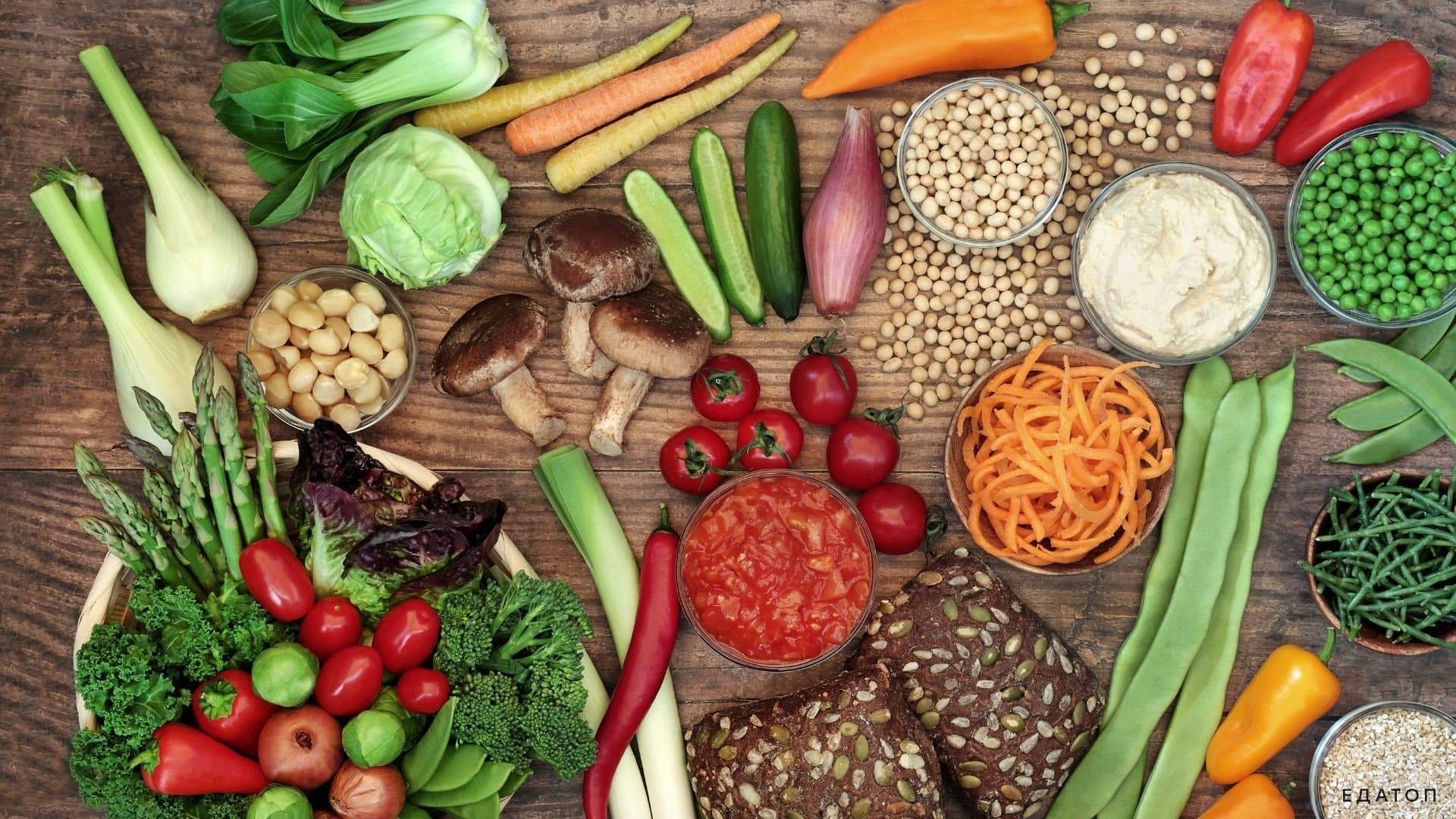 Продукты со средним гликемическим индексом.