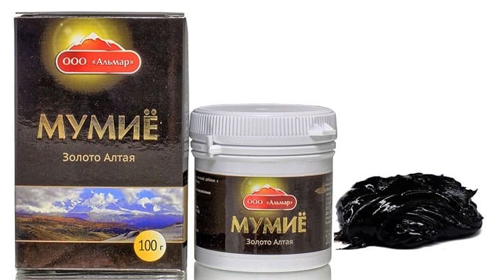 Мумие при аллергии принимают два раза в день.