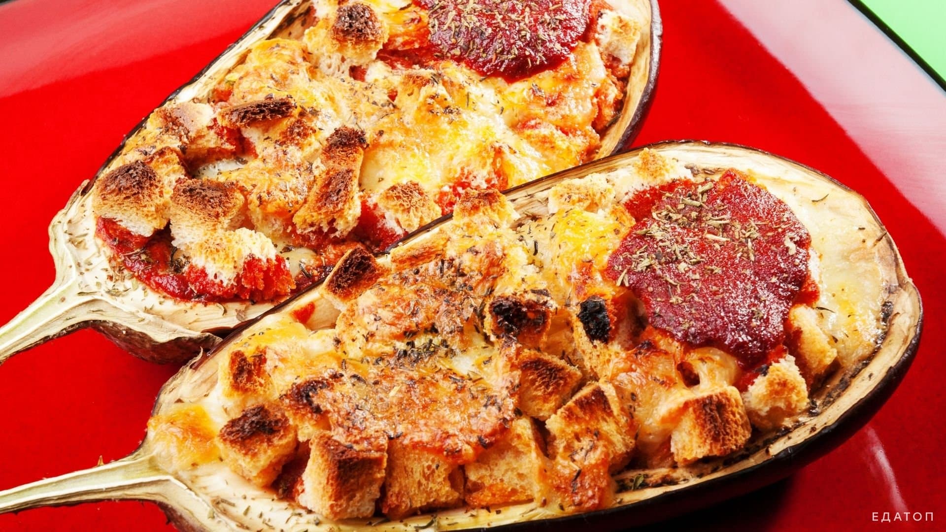 Баклажаны с рубленым мясом - сытный ужин для всей семьи.