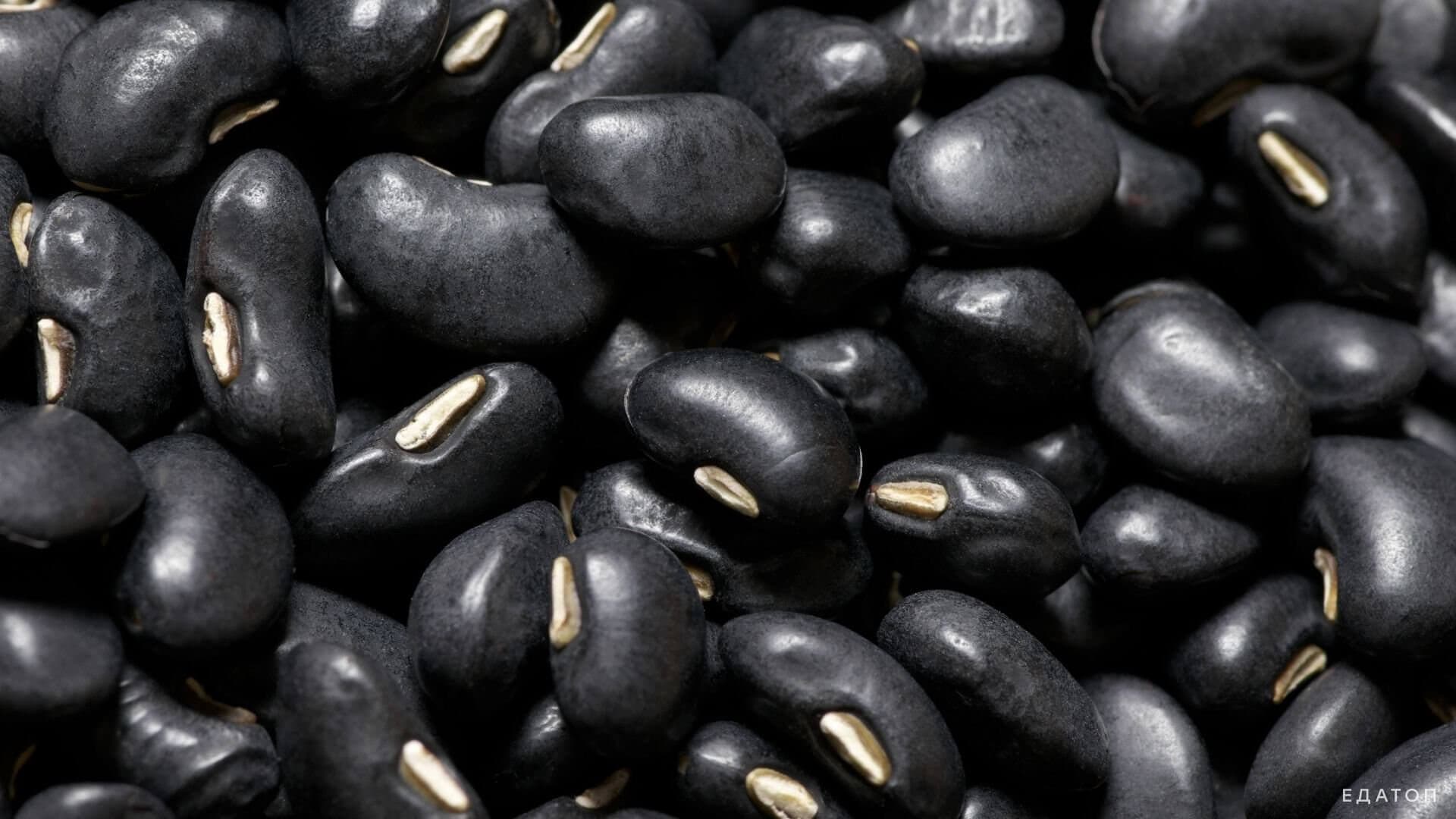 Черная фасоль для аллергиков.