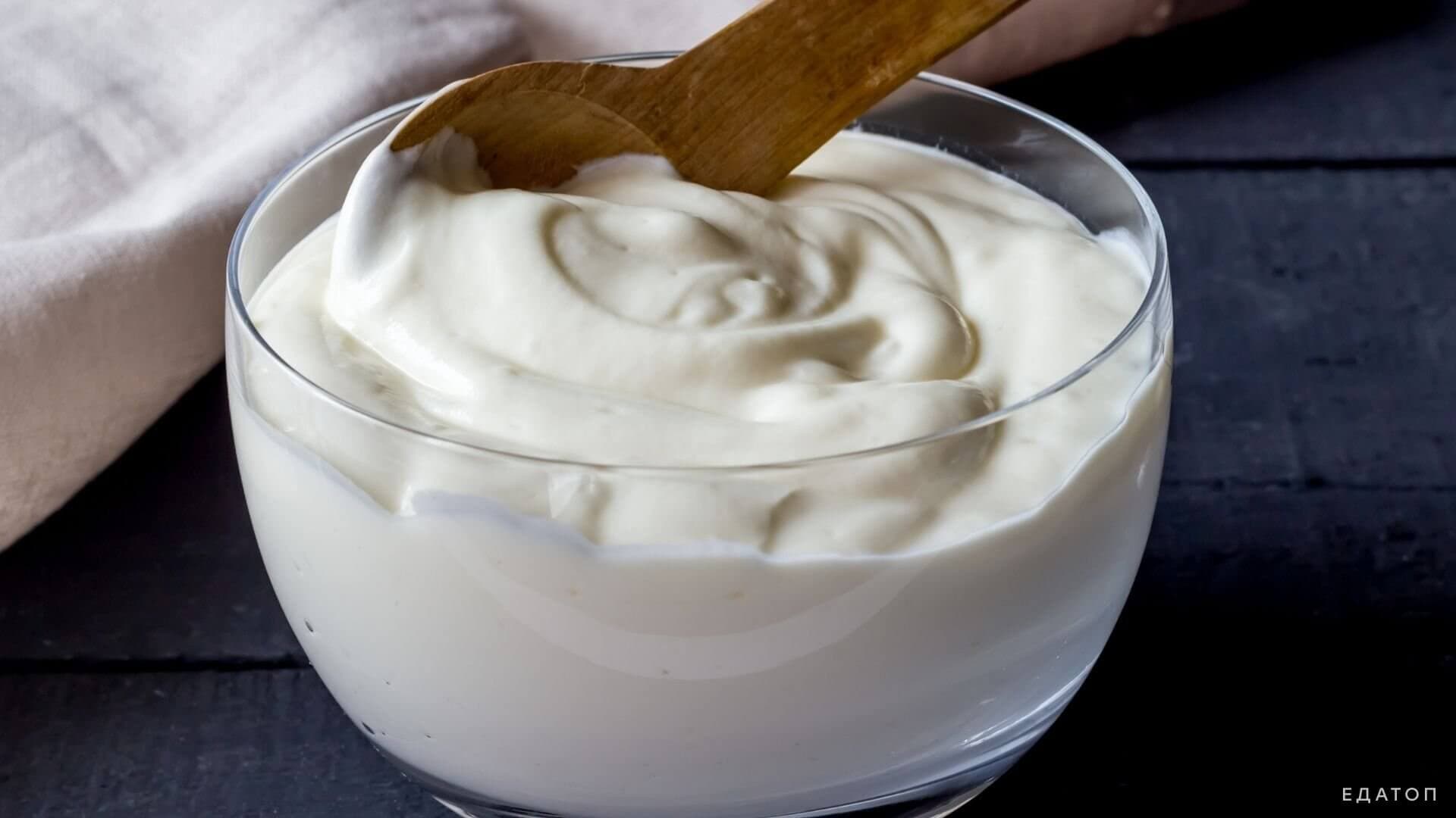 Творог и йогурт - низкокалорийные молочные продукты.