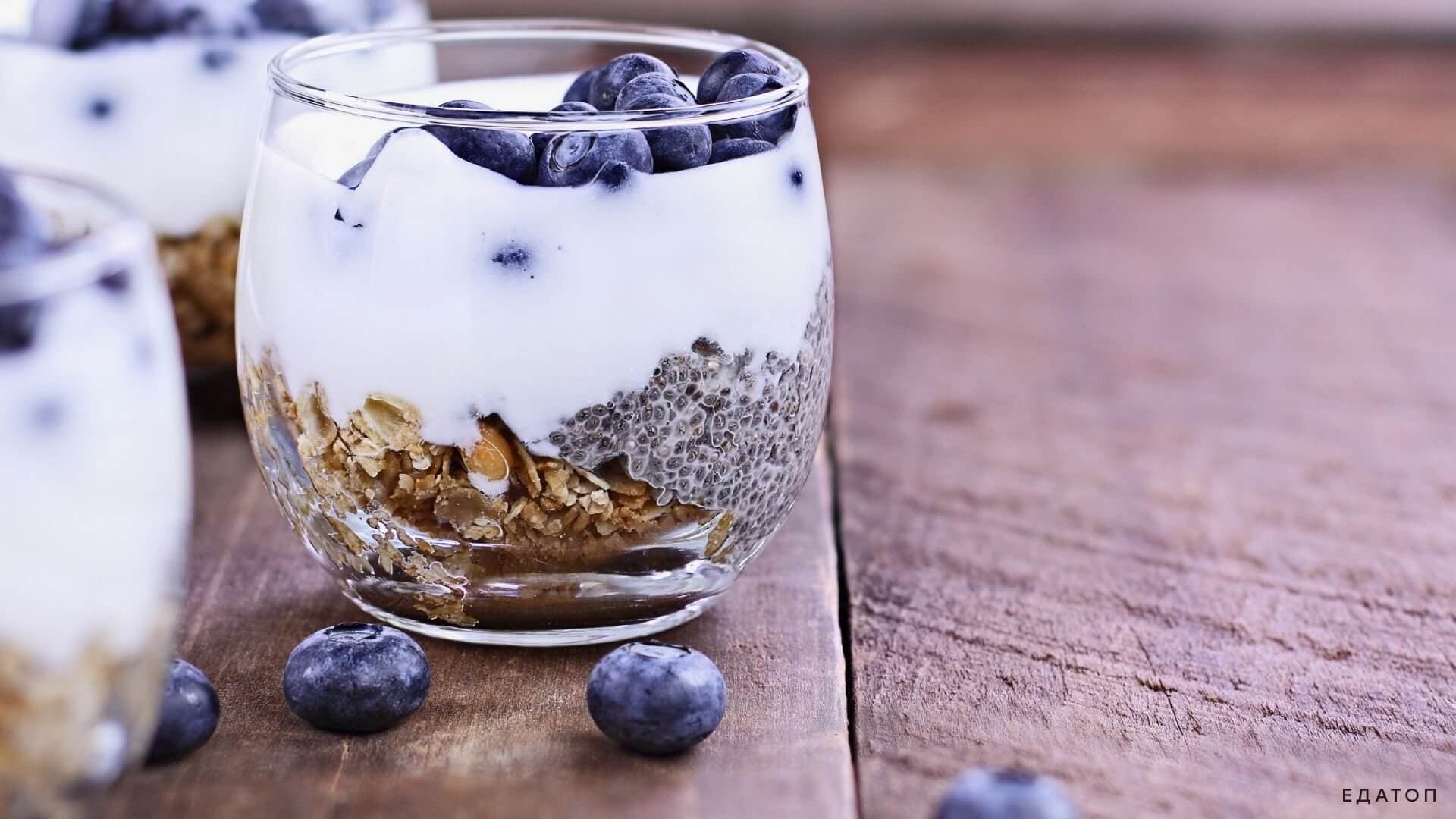Кефир с семенами чиа – это вкусный и полезный напиток.