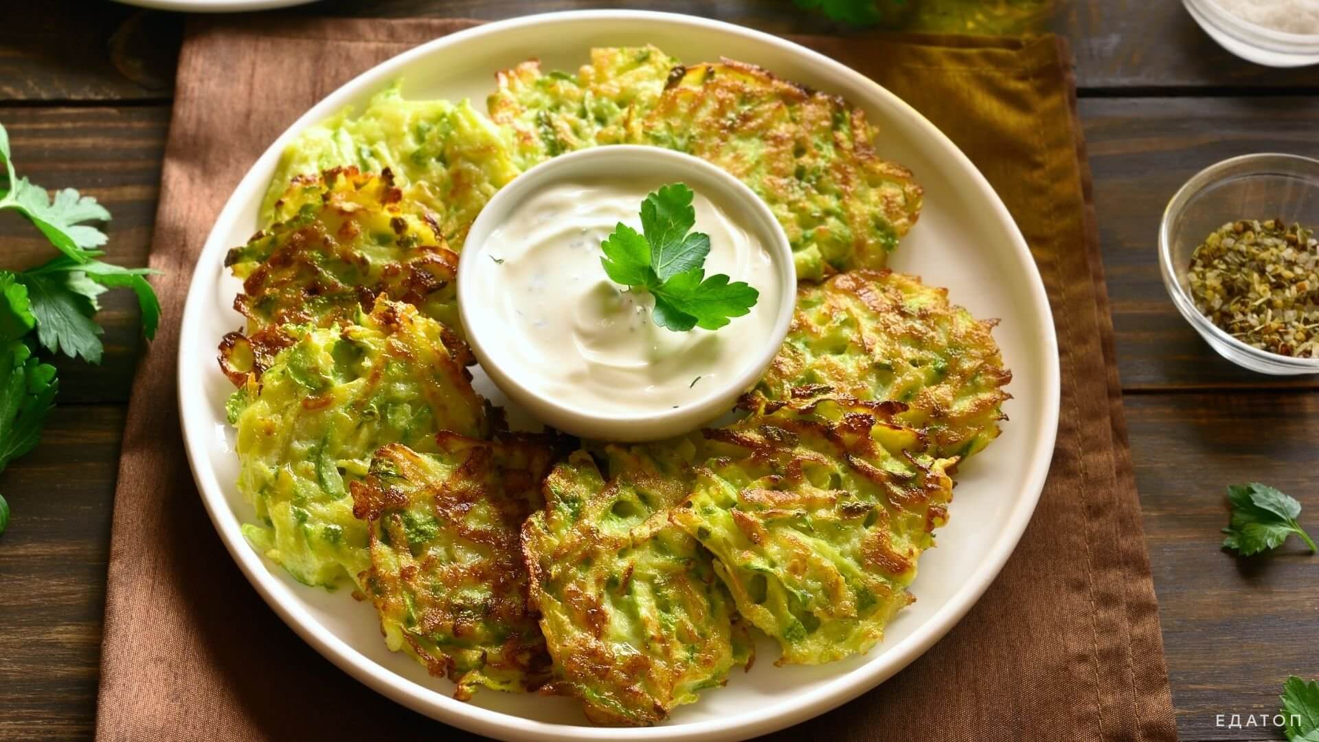 Закуска из кабачков.