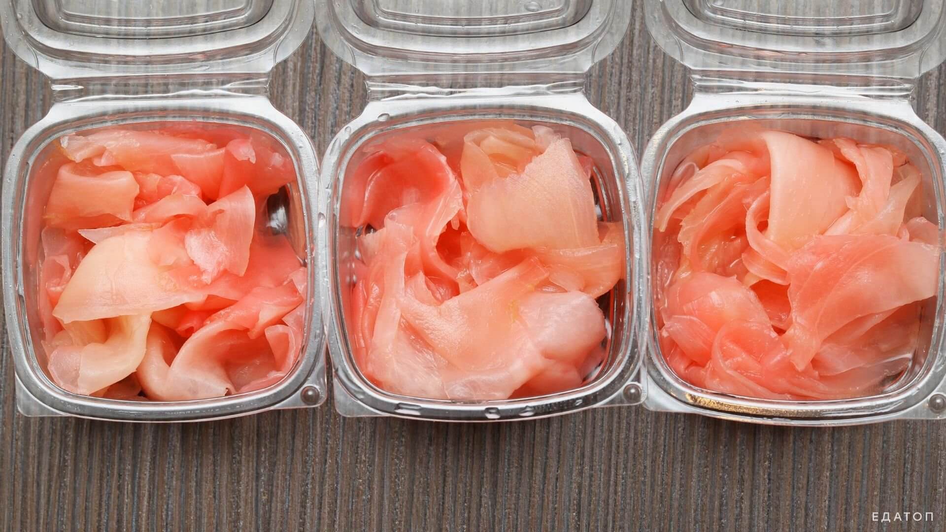 Маринованный имбирь содержит те же полезные для здоровья питательные вещества, что и свежий корнеплод.