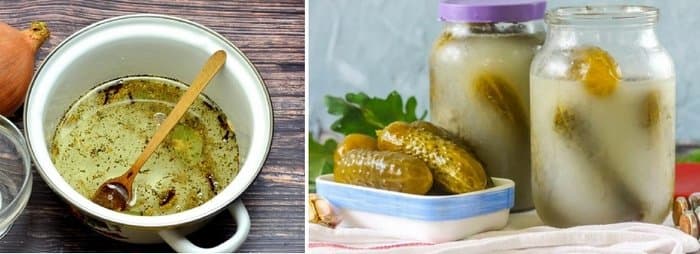 Холодный и горячий способы маринования.
