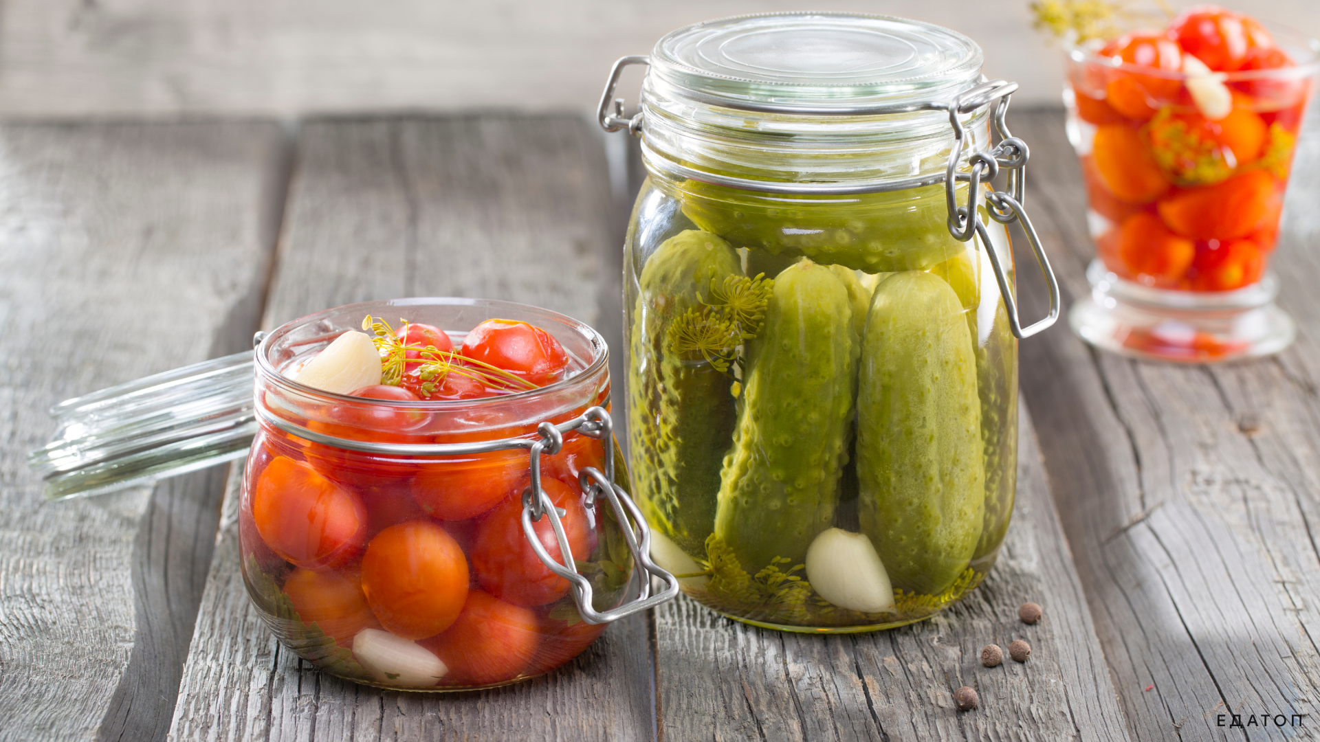 Овощи - один из самых популярных продуктов для консервации.