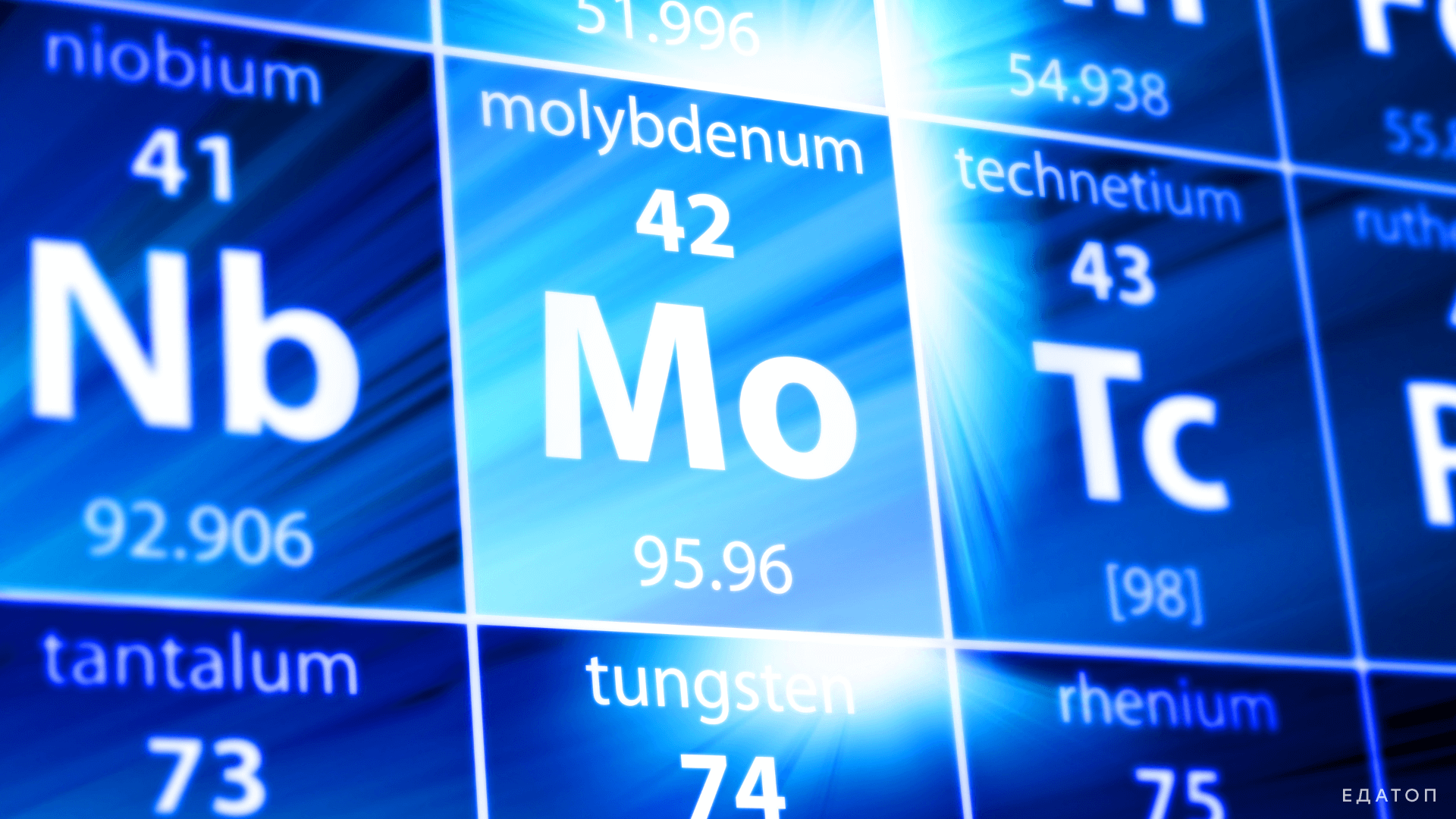 Микроэлемент молибден способствует нормальной работе организма человека.